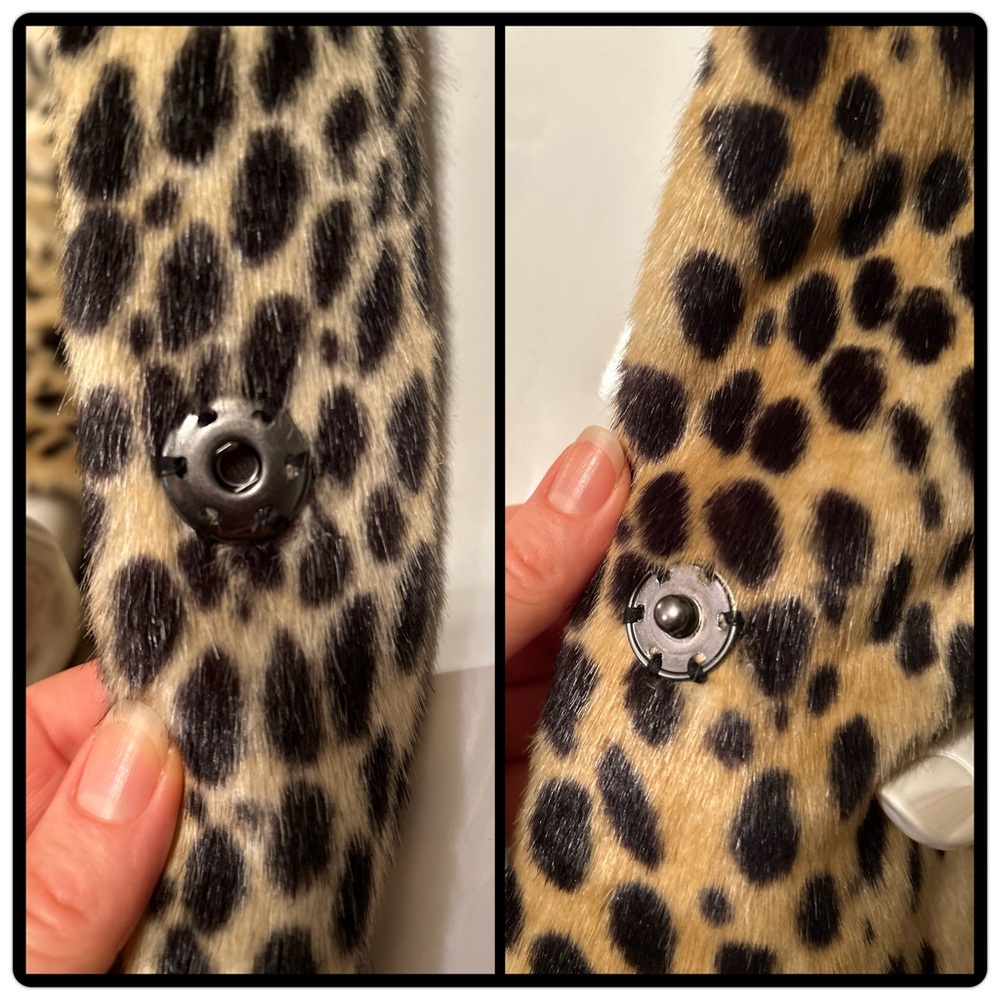 Guess leopard print coat - Picture 10 of 11